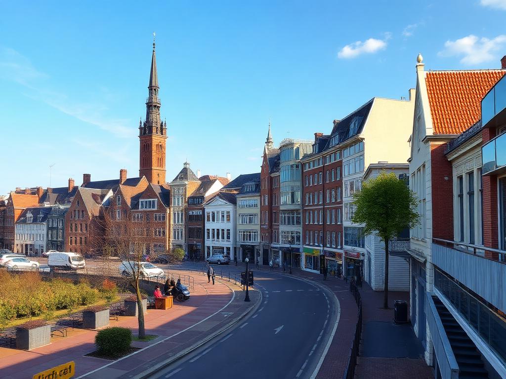 Stadsbeeld van Enschede