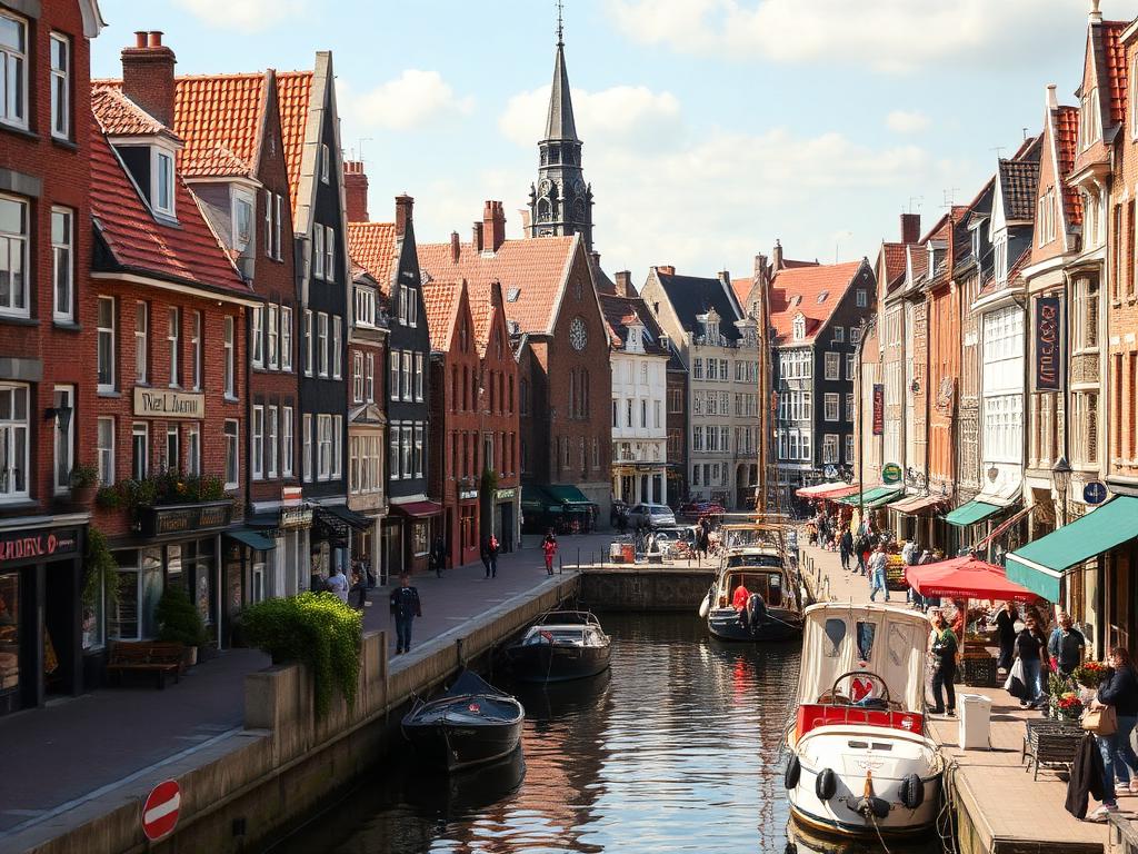 Stadsbeeld van Middelburg