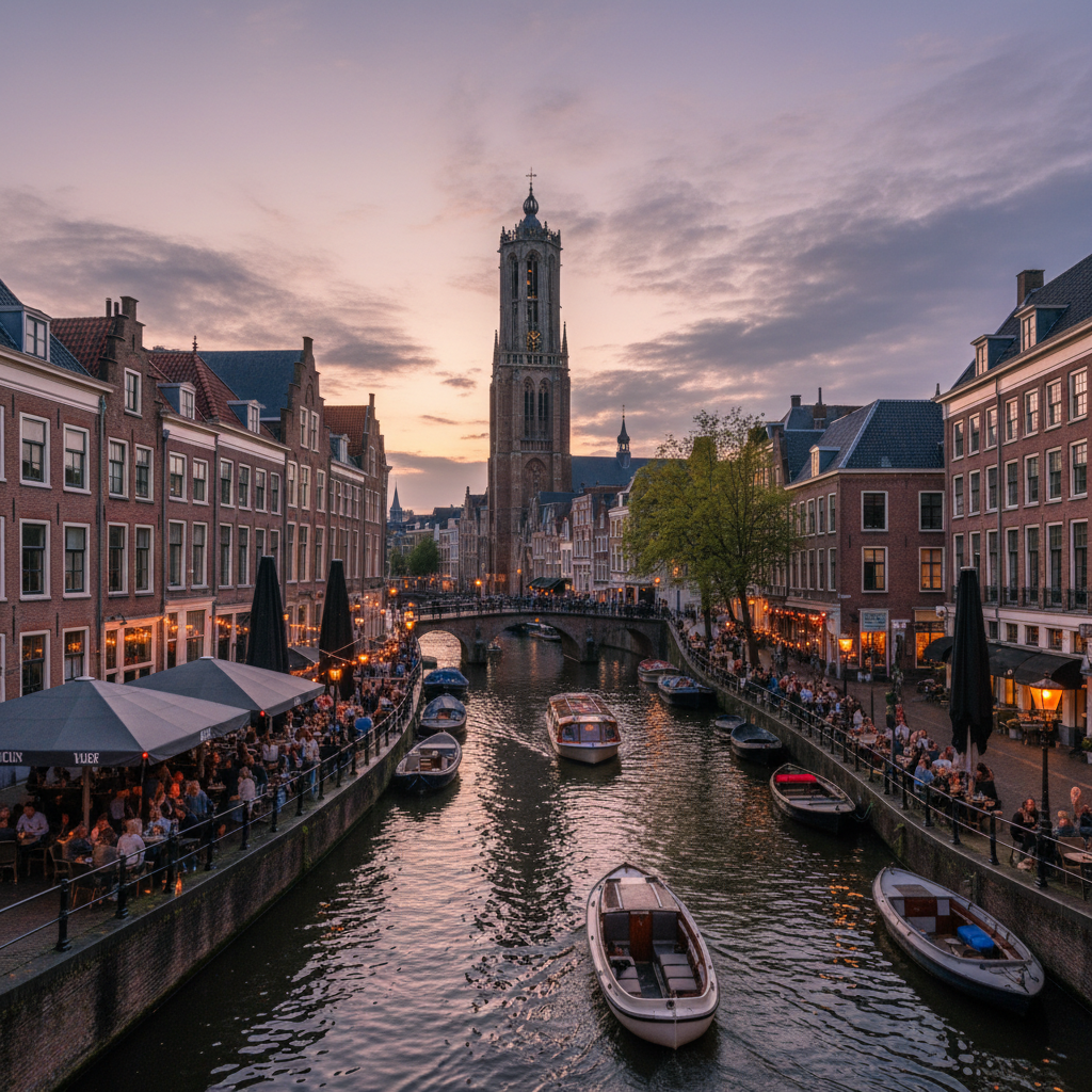 Stadsbeeld van Utrecht